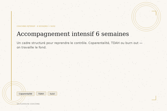 Tenir mon cap — Accompagnement intensif 6 semaines