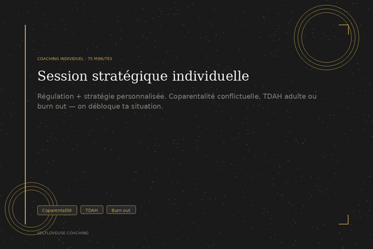 Trouver mon cap — Session stratégique individuelle